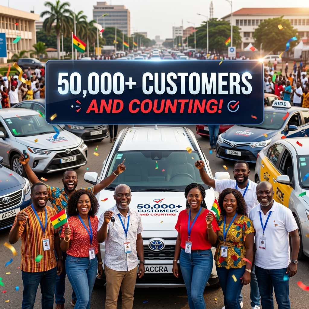 50,000+ Customers and Counting in Ghana